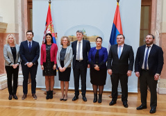 5 December 2018 The members of the Foreign Affairs Committee in meeting with the Georgian parliamentary delegation